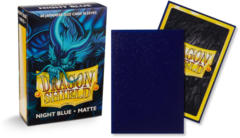 Dragon Shield Matte Japanese-Size Sleeves - Night Blue - 60ct